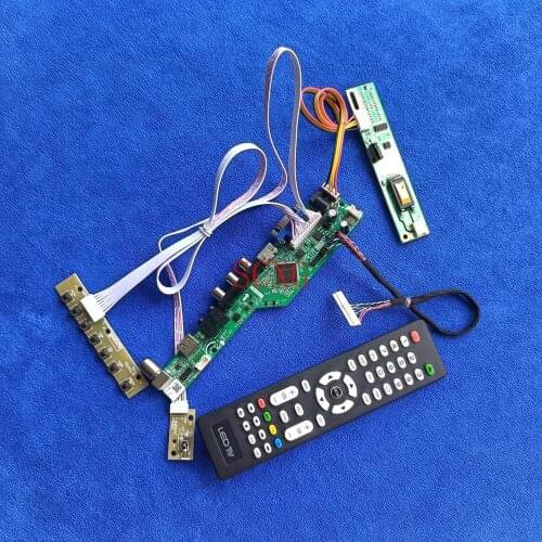 LCD panel drive card Signal Analog 30-Pin LVDS 1CCFL USB VGA AV HDMI-compatible Kit 1400*1050 Fit IASX16C/IASX16H/ITSX68/ITSX68C