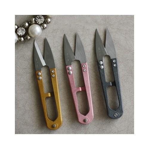 1pc cutter for leather thread Sewing Thread Scissors Stitches Cutter Embroidery Cross Stitch Clipper Fish Line Cutting Trimmer