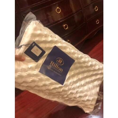 2021 Hilton Latex Pillow Hilton Natural Latex Pillow Core Neck Breathable Pillow