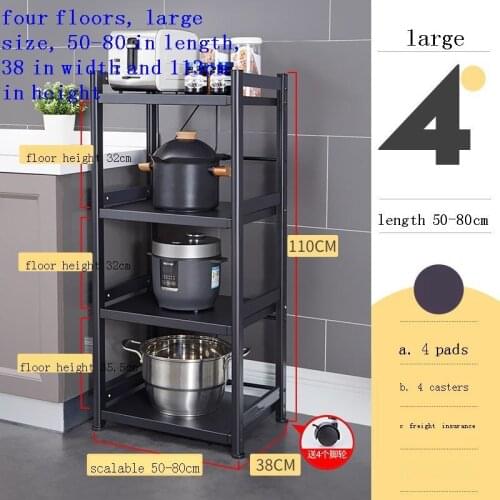 Cosinha and Etagere Cucina Accessories Organizer Adjustable Microwave Shelf Cuisine Cocina Mutfak Kitchen Storage Rack Holder