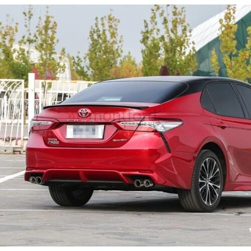 Car Accessories For Toyota Camry 2018 Car Styling Exterior High Qulity ABS Plastic Unpainted Primer Rear Wing Spoiler Cover