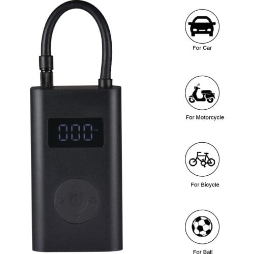 2000mAh Car Air Pump Intelligent digital Tire Pressure Monitor Air Pump Mini Air Compressor For Auto E-Scooter Bike Ball