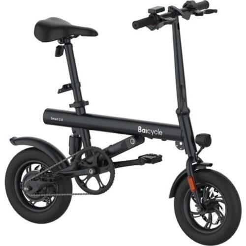 [EU Direct] BAICYCLE 250W Moped Electric Bike Folding Electric Bicycle 36V7.8Ah 12in Fat Tire 25km/h Max Speed Disc Brake E-bike