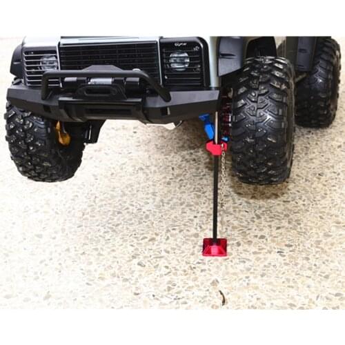 Rc Toy Crawler Cars Scene Decoration Parts Metal Jack Model For 1/10 Scale Remote Control Axial SCX10 WRAITH 90046 Traxxas TRX4