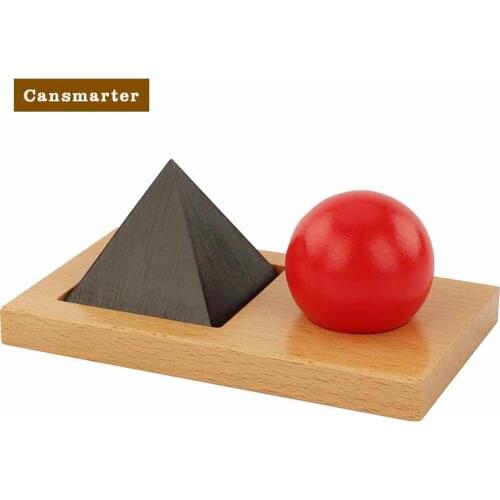 LA039 Montessori Language Noun & Verb Introduction Solids with Tray Educational Montessori Toy Kids Montessori