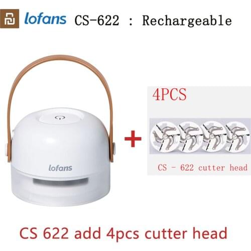 Youpin Lofans Sweater Hair Ball Trimmer Portable Lint Remover Mini 3 Blades Rechargeable Electric Hair Shaving Machine