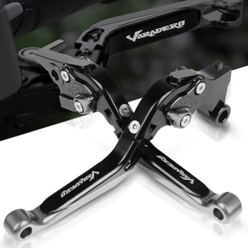 Motorcycle XL1000 CNC Adjustable Folding Extendable Brake Clutch Levers For Honda XL1000 / XL1000V VARADERO XL 1000 V 1999-2013