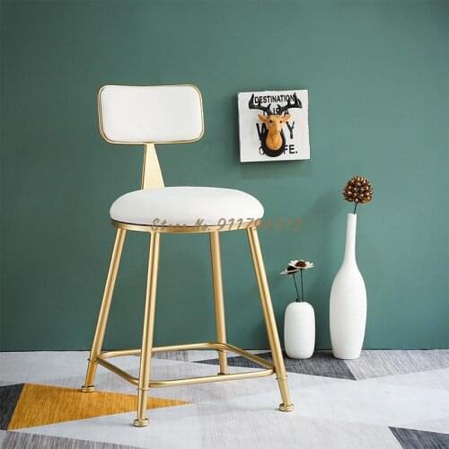 Nordic luxury dressing stool makeup stool makeup chair dressing table stool modern minimalist bedroom dressing table chair