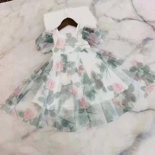 New Birthday Party Dress Dress Kids Baby Girl Clothing For children dress Kids Girls Princess