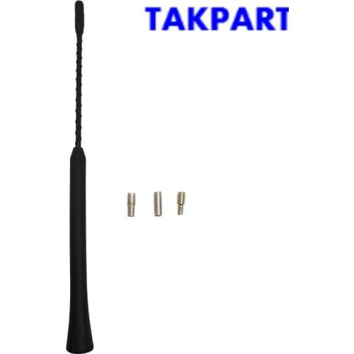 TAKPART CAR RADIO UNIVERSAL FLEXIBLE ANTI NOISE BEE-STING AERIAL ARIEL ARIAL ANTENNA 9"