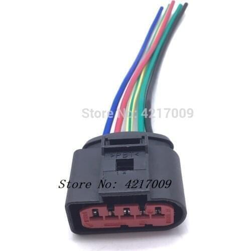 Mass Air Flow MAF Meter Sensor Plug Pigtail Connector For VW Audi A3 All Engine 1.9 TDI 0281002531 038906461B F00C2G2055