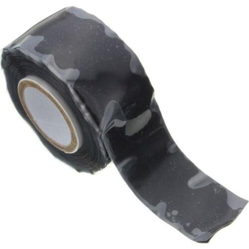 Repair Tape Self Fusing Wire Hose Bonding Rescue Performance Transparent Silicone Black Pipeline Seal Water Pipe Strong Repair