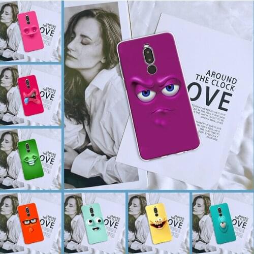 For Meizu 16Xs 16s 17 Pro 16T Back Cover Silicone Transparent Funny Cartoon Yellow Soft Phone Case For Meizu X8 M10 Note 8 9