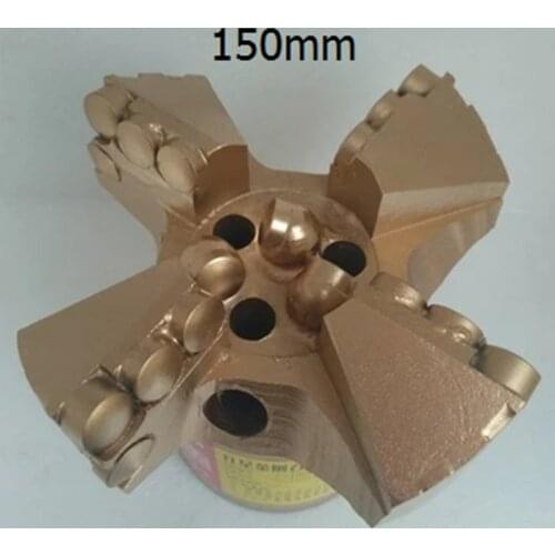 60/75/98/150mm 4pcs Step Drill Bit Well Drilling PDC Drag Bit For Mining Drilling Bit Geological Exploration Coal Mining