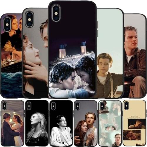 Titanic black Silicone Phone Case For iPhone 12 XR XS Max 5 5S SE 2020 6 6S 7 8 PLUS X 11Pro Max 11 Cover