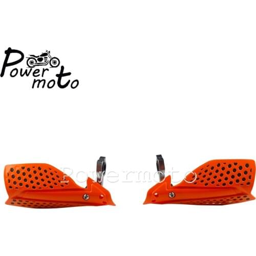 Enduro Motocross Dirt Bike 7/8" Handguards Orange Hand Guards Protectors For SXF SX XCW XC EXC XCF TTR CRF YZF WRF Honda Yamaha