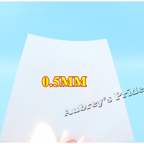 10 Pcs 0.5MM 20Mil PP A4 Size Matt Satin (210x297mm) Book Cover Materials Mylar Thickness