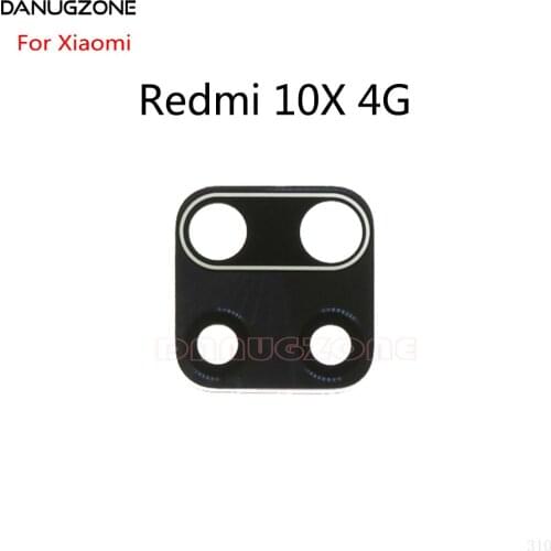 10PCS/Lot For Xiaomi Redmi 10X Pro 4G 5G Back Lens Rear Camera Glass Lens Mirror