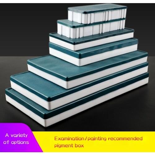 Gouache/Propylene/Pigment Box Large Capacity Toner Box Art Supplies Good Sealing Leakproof Moisturizing Durable