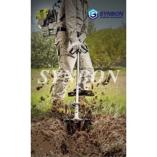 SYNBON new mower multifunctional agricultural gasoline mower knapsack mower wasteland weeding harveste ditch irrigation mower
