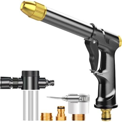 Portable High Pressure Water Gun For Cleaning Car Wash Machine Garden Watering Hose Nozzle Foam Garden Water Gun dropshipping
