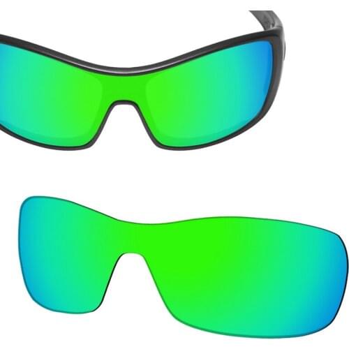 SmartVLT Replacement Lenses Polarized for Oakley Antix Sunglasses - Sapphire Green