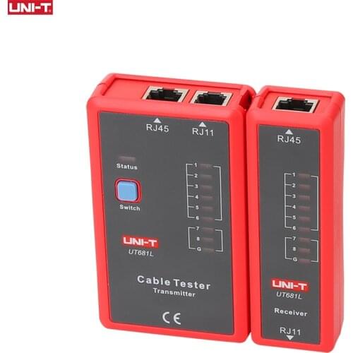 UNI-T UT681L HDMI Cable Tester Tracker LAN Auto Network LED Tester Ethernet Telephone BNC HDMI Repair Tool
