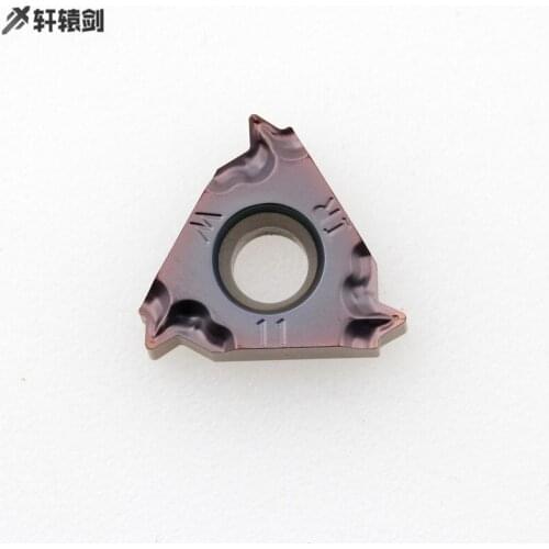 10Pcs 16ERM 16IRM 11W 14W XM9030 Indexable Internal Thread Carbide Insert CNC Lathe Tool For Stainless Steel