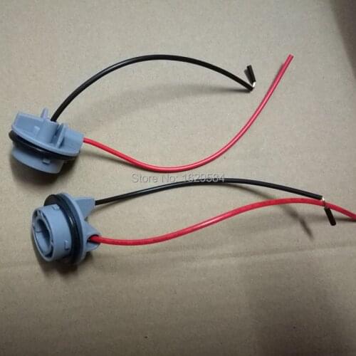 4 PCS 1156 BA15S PY21W 156 BA15S P21W 1073 1093 1129 1141 1147 LED Bulb Holder Connector Base Adapter For Tail Brake Light