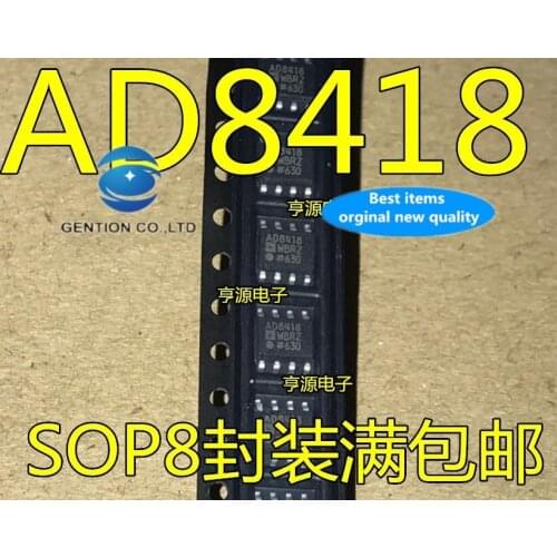 5PCS AD8418 AD8418WBRZ AD8418AWBRZ SOP8 chip supply in stock 100% new and original