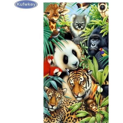 Diamond embroidery needlework Animal photo full square crafts diamond painting cross home decor stitch mosaic Rhinestone