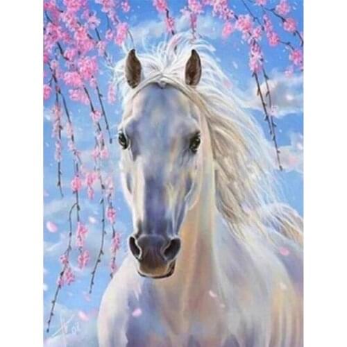 ARMYQZ 5d diamondpainting horse circle diamond square diamond diamond embroidery cross stitch animal wall picture rhinestone diy
