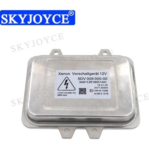 SKYJOYCE 35W D1S Car Headlight Ballast OEM D1S HID Ballast Control 5DV 009 000-00 For Auto Headlamp Original HID D1S Bulb Kit