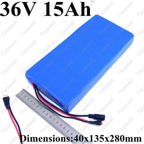 Brand cells li-ion battery 36v 15ah electric bike bicycle battery 36v for 36v 500w motor 750w electric motor 350W 36v +charger