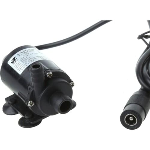 DC 12V Solar Power Hot Circulation Water Pump Brushless Motor Aquarium Pond Submersible 200L/H X6HD