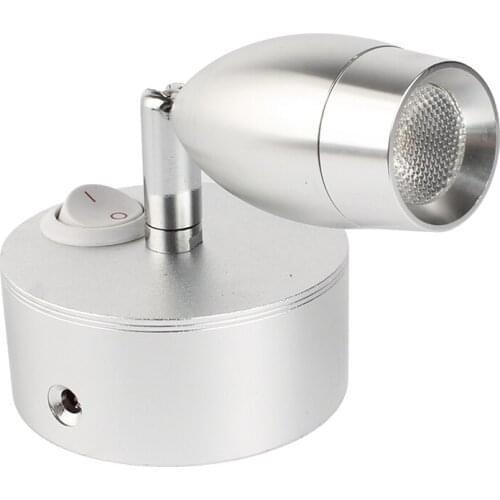 IRV DC12V Thick Base And Warm White With Switch Reading Bedside Lamp LED Lamp Spotlight