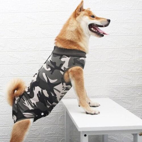 Pet Clothes Suit Surgery Prevent Lick Wear Cloth Vest Dog Clothing For Cats Dogs Recovery Physiological Clothes