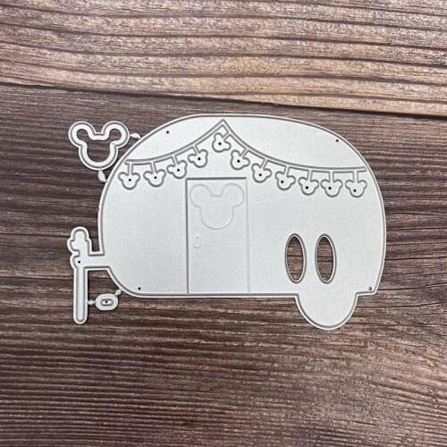 Metal Cutting Dies Tent Stencils for DIY Scrapbooking Album Stamp Paper Card Embossing New Die Cut