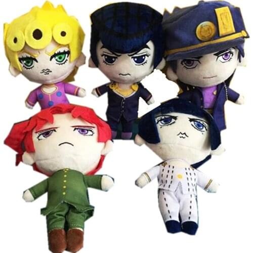 10/20cm JoJos Bizarre Adventure Plush Toys Cute Soft Stuffed Dolls For Kid Birthday Gift