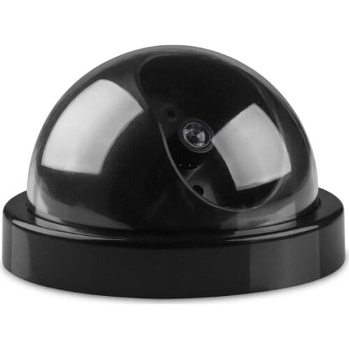 Fake Camera Wireless Simulated Video Surveillance indoor/outdoor Dummy Dome Camera With Flashing Red Led Light Home Security