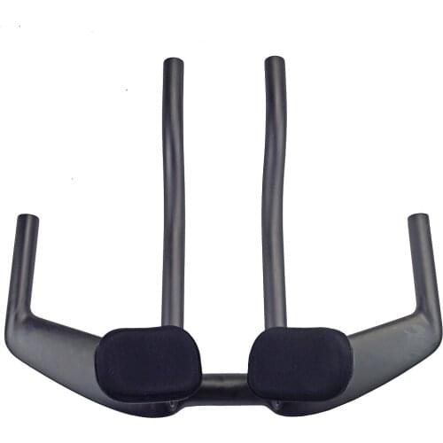 Trial bike carbon handlebar 420mm width aero tt carbon handlebar carbon triathlon handlebar for tt bikes 31.8mm-400/420/440