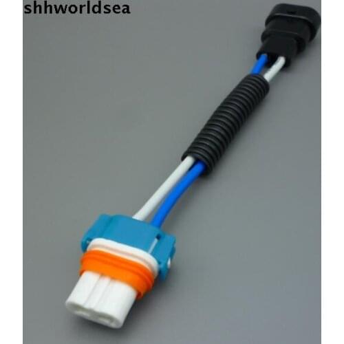 Shhworldsea 9005 HB3 To 9006 HB4 Socket Pigtail Wiring Harness Wire Connector For Headlights or Fog Lights