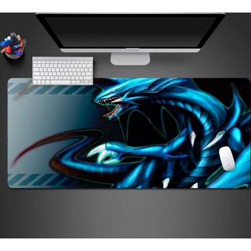 Super Cool Blue Dragon Mouse Pad PC Gaming Computer Keyboard Mouse Desk Mats Game Team Mouse Game Pad Personality Gifts