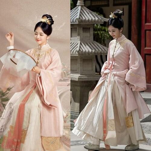 The Sword and The Brocade Actress Tan SongYun Ming Dynasty Delicate Embroidery Rich Woman Maiden Princess Drama Hanfu Costume