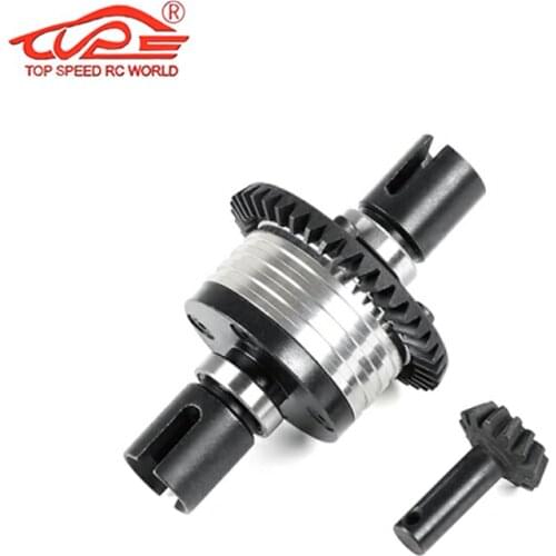 Rc Car Gas Upgraded CNC Metal Front Rear Universal Differential Gear Assembly Set for 1/5 Scale ROFUN ROVAN F5 RF5 Parts