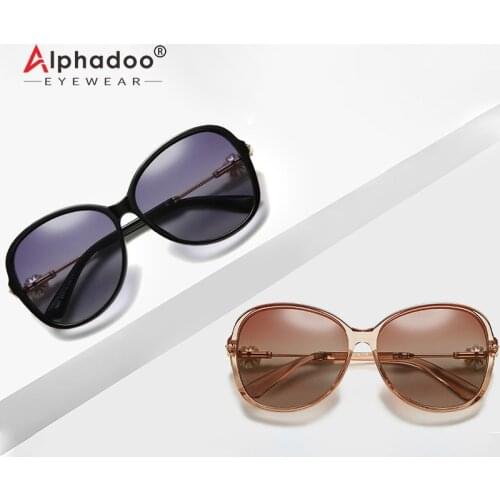 Alphadoo New Fashion Sunglasses Women 2021Chameleon Sun Glasses Female Polarized Photochromic Eyewear UV400 zonnebril dame A401