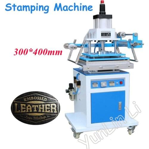 30*40cm Electrical Leather Embossing Machine Pneumatic Gold Hot Stamping Machine Die Indentation ZY-819M