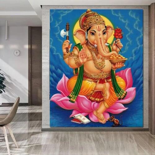 The Hindu God Shiva 5D Diy Diamond Painting Decor Full Square Round Rhinestone Embroidery Mosaic Art living room Home Decoration
