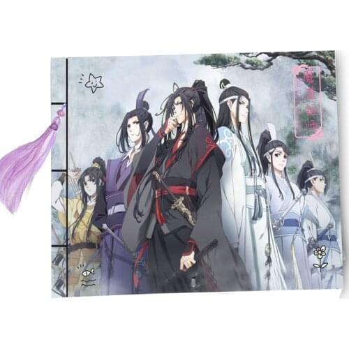 Anime Mo Dao Zu Shi Cosplay The Untamed Wei Wuxian Lan Wangji Cosplay A5 Notebook A4 Book Party Gifts For Girls CS438