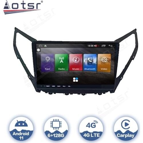 For Hyundai Azera Grandeur HG I55 2011+ Android Radio Central Multimedia Player Car Auto GPS Navigation CarPlay AutoRadio 6+128G